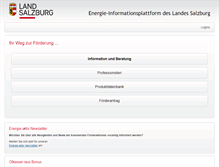 Tablet Screenshot of energieaktiv.at